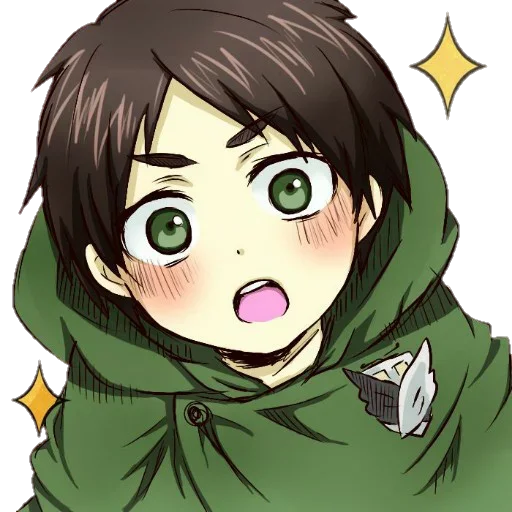 Стикер AOT chibi assembled @AnimeLibrary_Stickers - 2