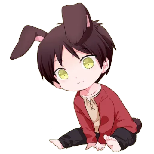 Стикер AOT chibi assembled @AnimeLibrary_Stickers - 0