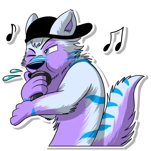 Стикер KeenoraFluffball - 1