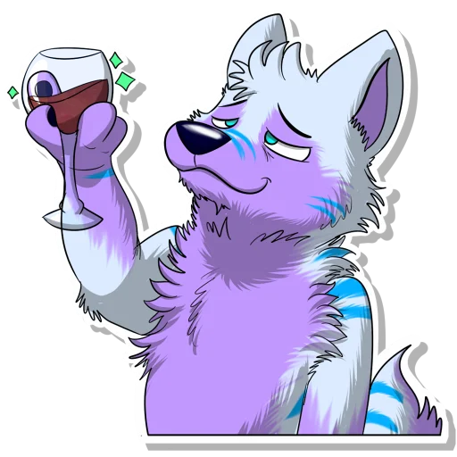 Стикер KeenoraFluffball - 1