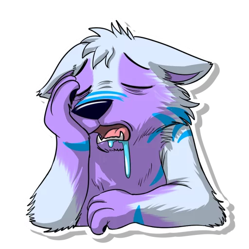 Стикер KeenoraFluffball - 1