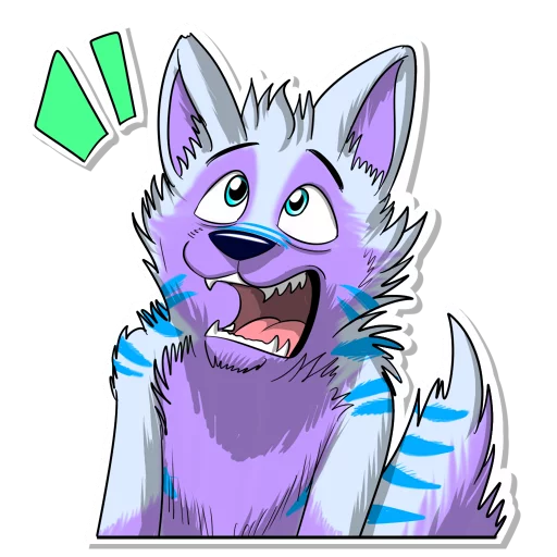 Стикер KeenoraFluffball - 1