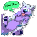 Стикер Keenora Fluffball - 8