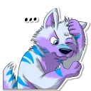 Стикер Keenora Fluffball - 3