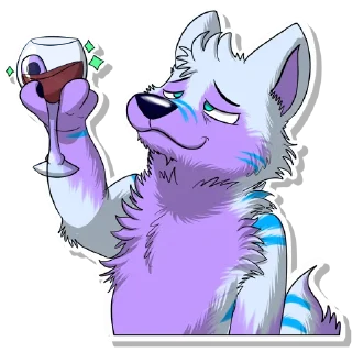 Стикер Keenora Fluffball - 4