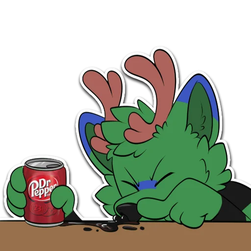 Keitothewolf Stickers - 