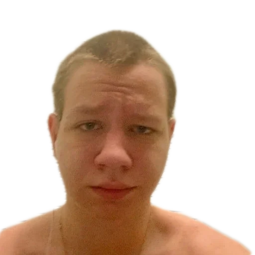 person human face neck