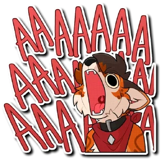 Стикер Kelix the Fox - 9