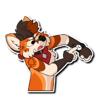 Стикер Kelix the Fox - 3