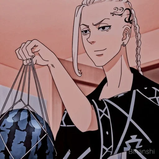 human face anime illustration