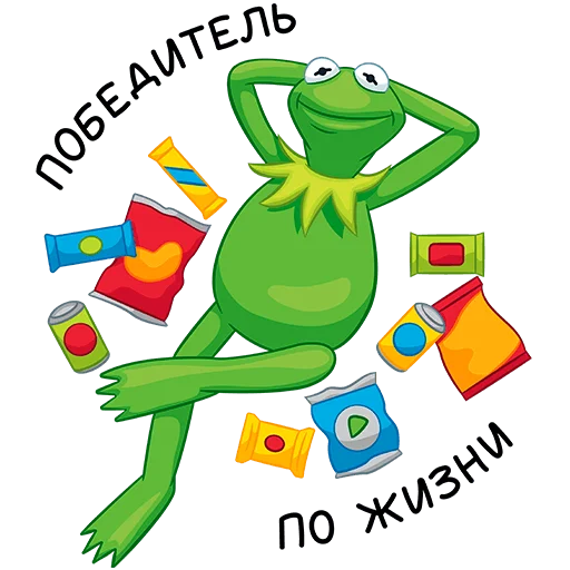 Стикер Kermit7385 - 1