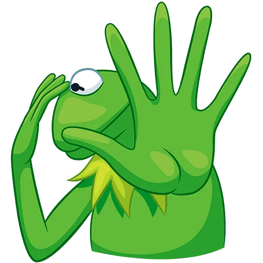 Sticker Kermit7385 - 1