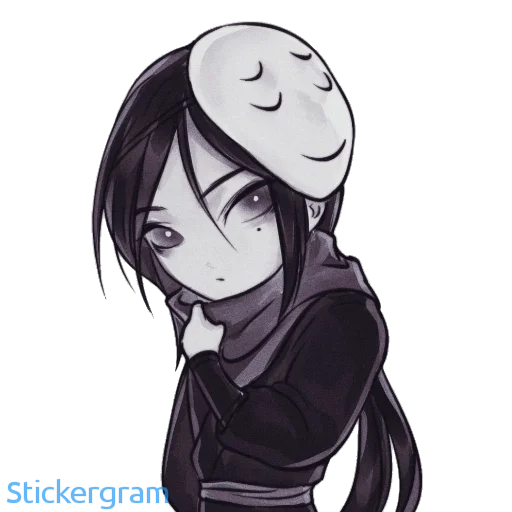 аниме эскиз иллюстрация