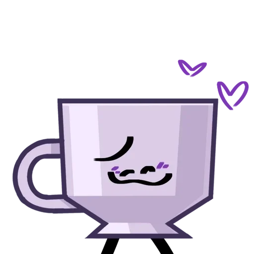 Стикер Чашечка🥺 :: @fStikBot - 5