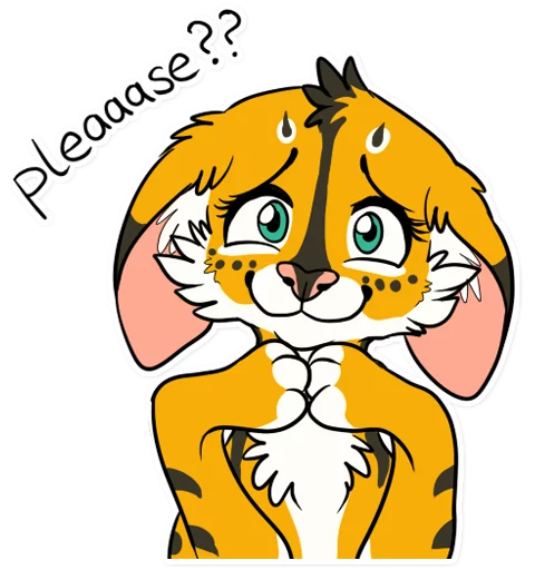 Стикер Khaleesi Serval by Cianiati - 11