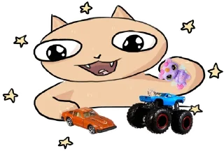 Стикер Кичица by @kuttelkuex - 5