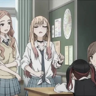 Sticker Kitagawa Marin; @MikaelaArsip - 1