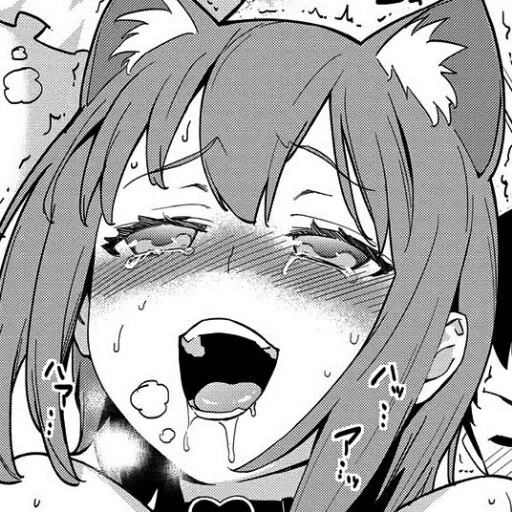 эскиз иллюстрация аниме