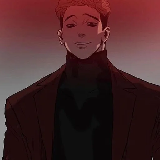 cartoon anime human face