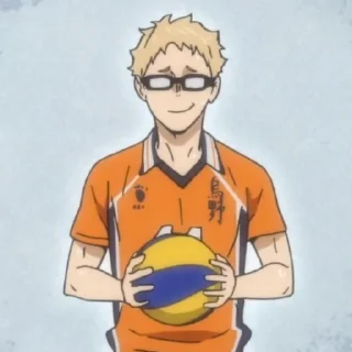 Стикер Цукишима Кей - 6