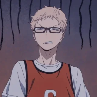 Стикер Цукишима Кей - 1