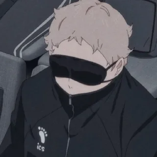 Стикер Цукишима Кей - 8