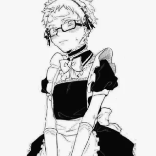 Стикер Цукишима Кей - 7