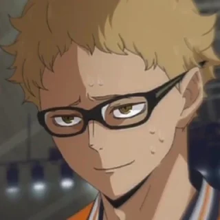 Стикер Цукишима Кей - 5