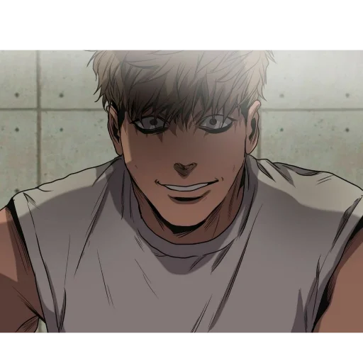 anime cartoon human face