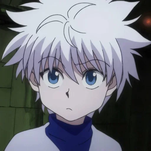Стикер Killua_by_AnimeStickerI_bot - 1
