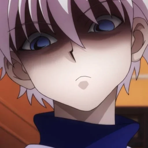 Стикер Killua_by_AnimeStickerI_bot - 1