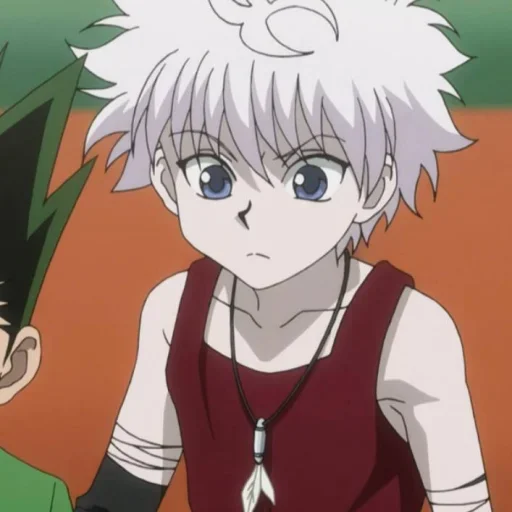 Стикер Killua_by_AnimeStickerI_bot - 1