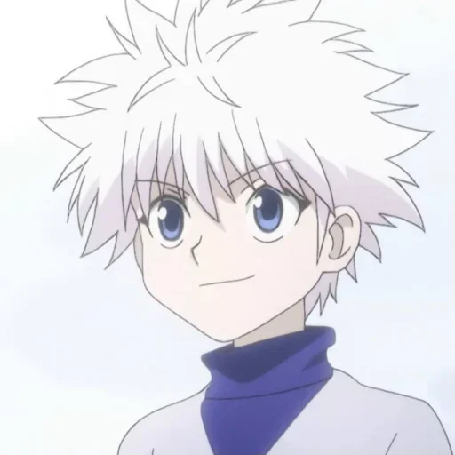 Стикер Killua_by_AnimeStickerI_bot - 1