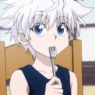 Sticker • ❈ Killua -➤ @STEK_ER  ೄྀ࿐ ˊˎ- - 5