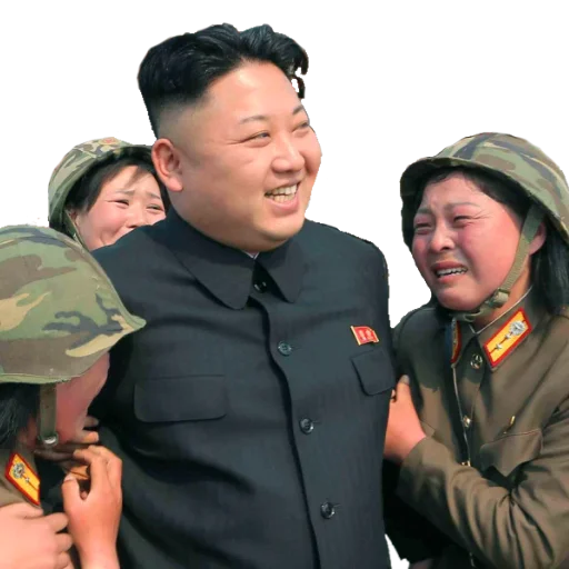 Стикер KimJongUnFaces - 1