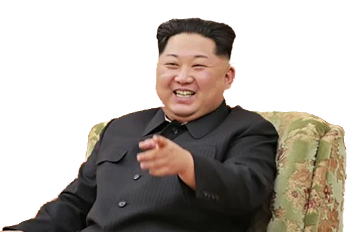 Стикер KimJongUnFaces - 1