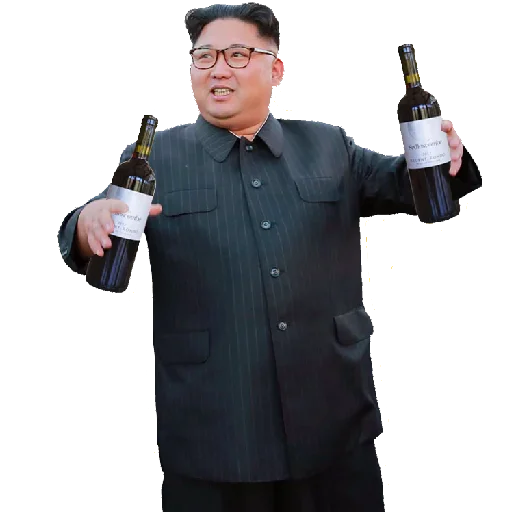 Sticker KimJongUnFaces - 1