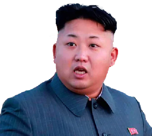 Стикер KimJongUnFaces - 1