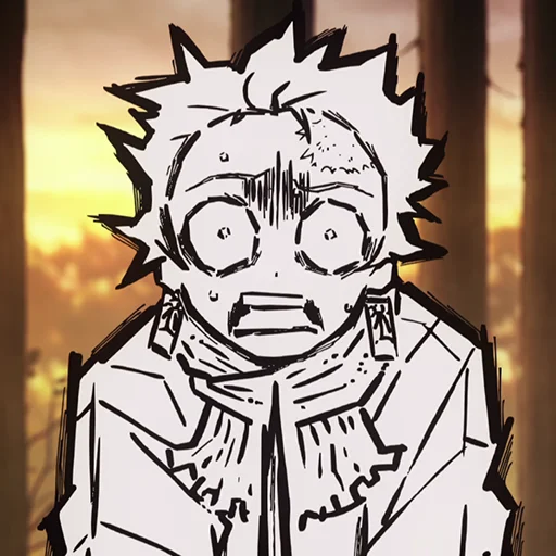 рисование эскиз мультфильм