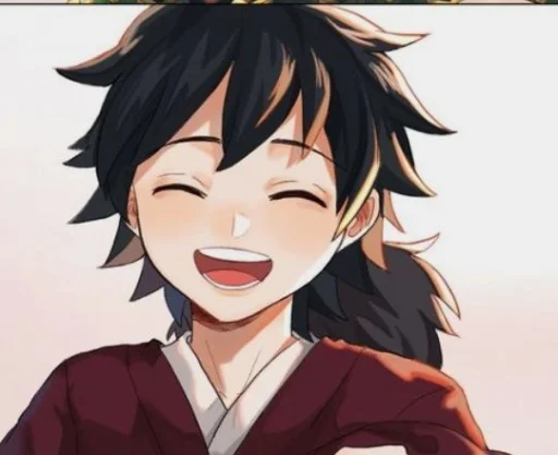 anime cartoon human face