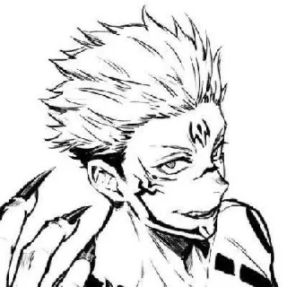 Стикер ryomen sukuna - 9