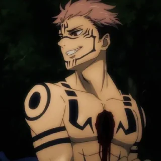 Стикер ryomen sukuna - 10