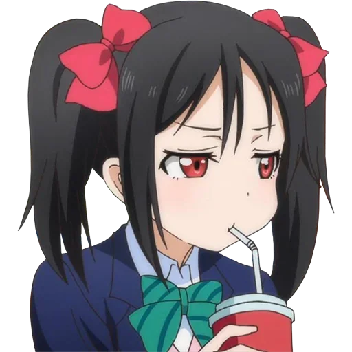 anime cartoon human face