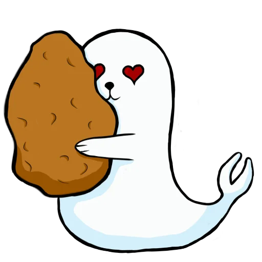 Стикер Щекщуальный тюлень - 11