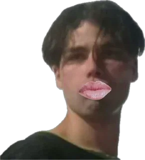 Стикер mewing moment - 2