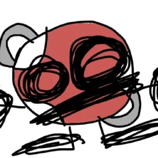 Sticker Кирпичномордовый ублюдок ч.4 - 3