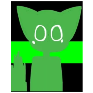 Стикер Киса - 9