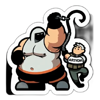 Стикер CyberKISHKA - 0