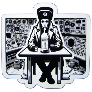 Стикер CyberKISHKA - 1