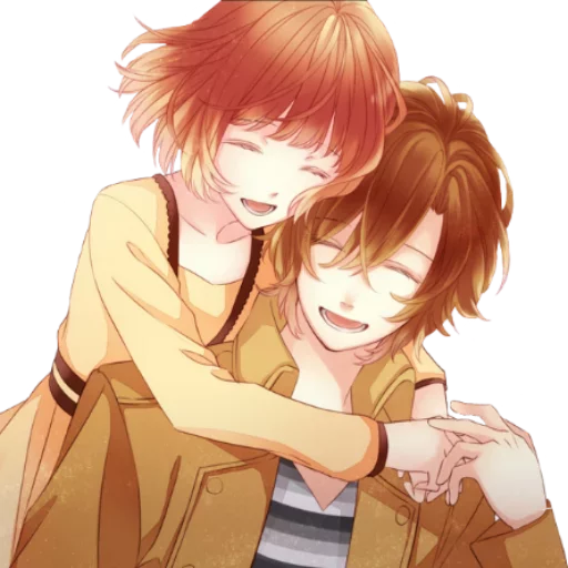 Sticker Anime kiss&cuddle - 10